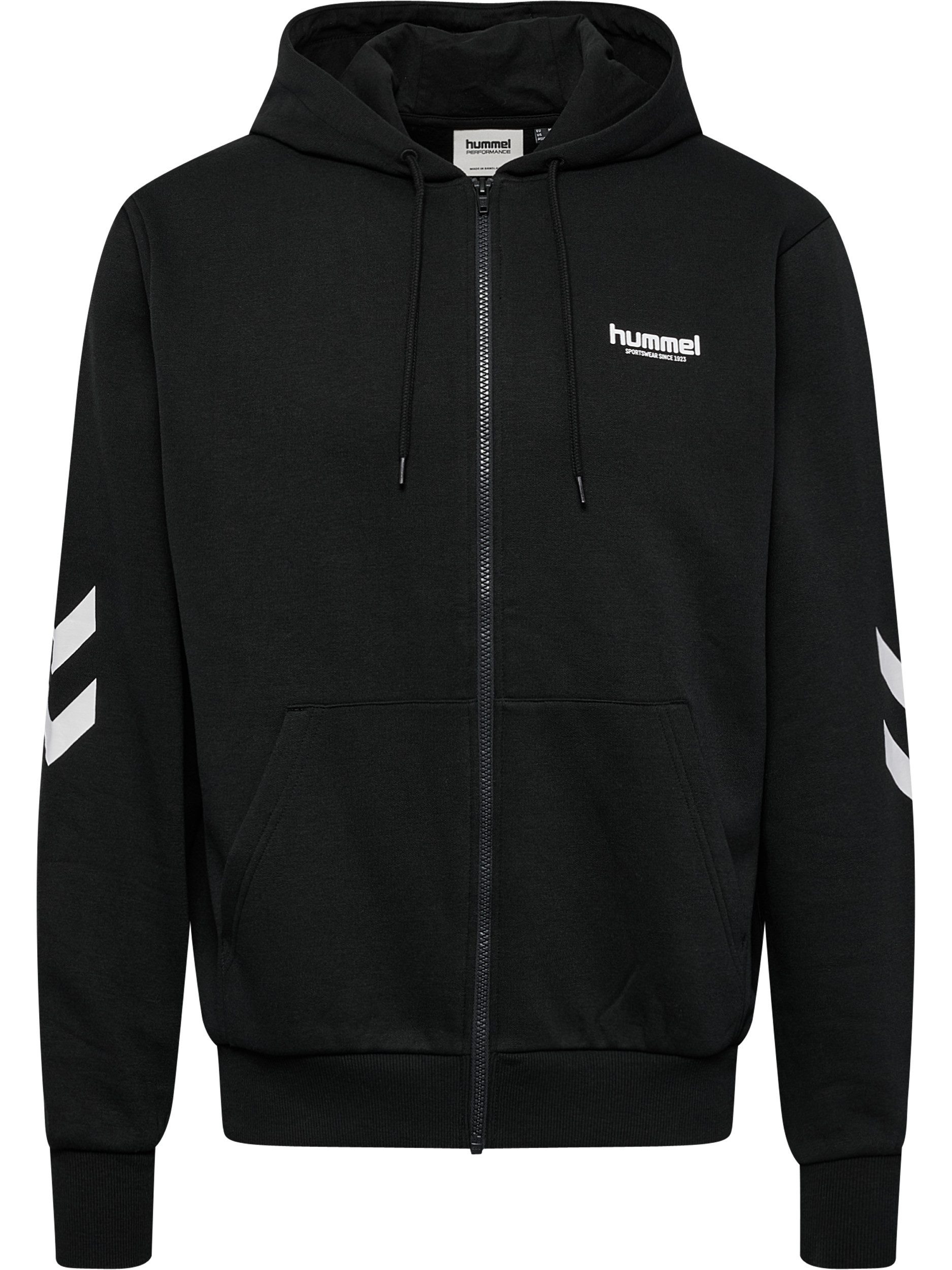hummel Kapuzensweatshirt HMLLEGACY 2.0 ZIP HOODIE sportlicher Schnitt, für vielseitige Aktivitäten, mit Kapuze
