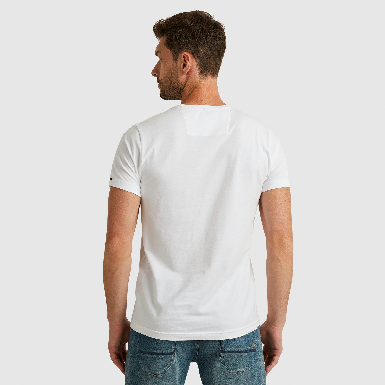 PME LEGEND T-Shirt mit Logobadge