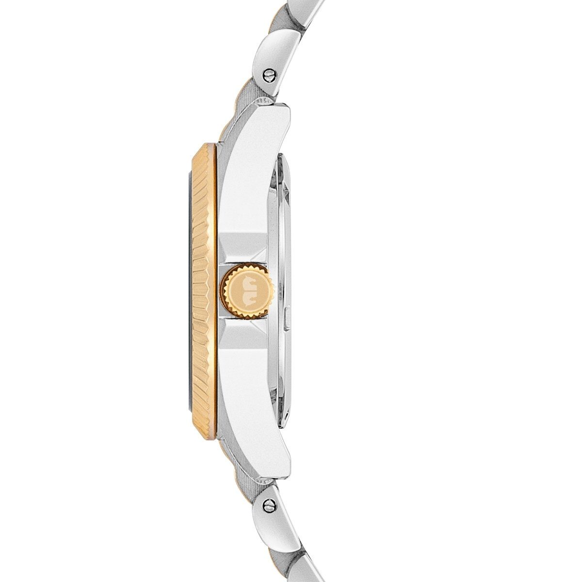 Rhodenwald & Söhne Quarzuhr Cassina silber/gelbgold, mit Edelstahl-Armband