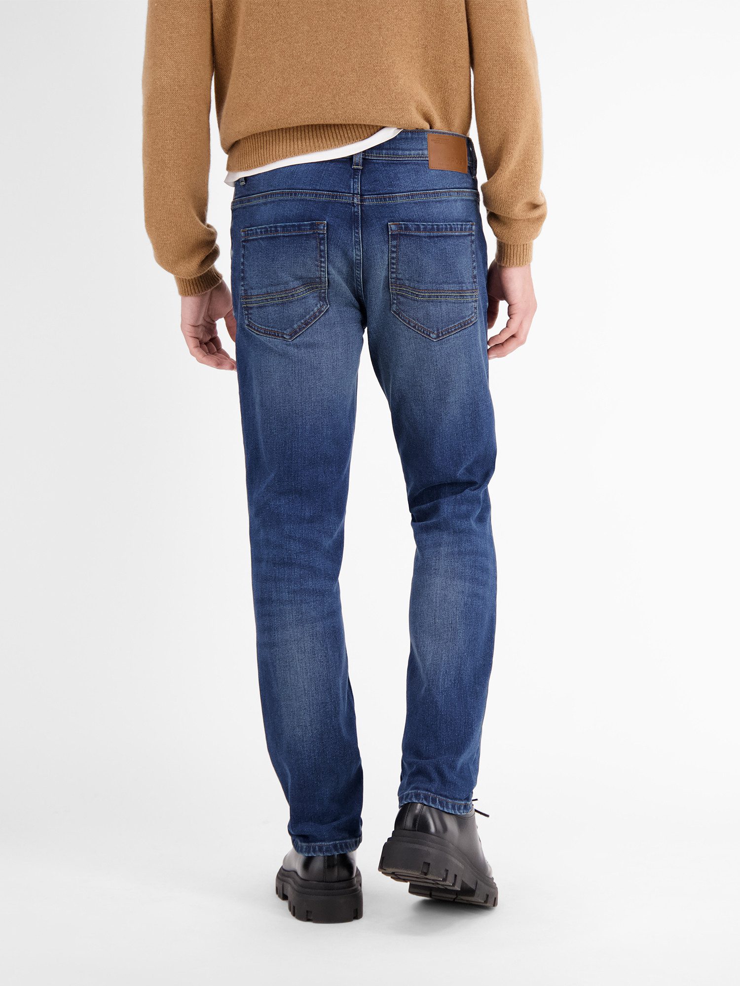 LERROS Relaxhose Baxter Relaxed Fit Jeans – Bequemer Stretch 5-Pocket Denim Bequeme Stretch-Jeans - pflegeleicht, ideal für Alltag & Freizeit – Bild 5 von 5