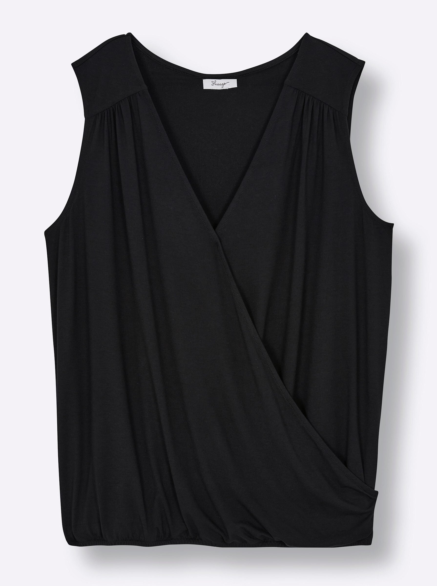 Sheego Shirttop Shirttop Ärmellos