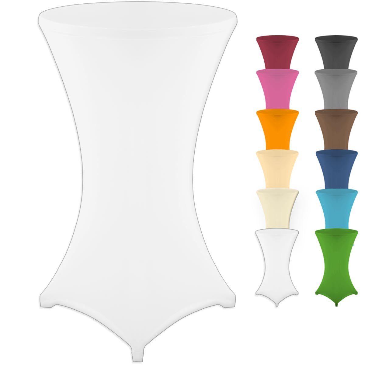 Gräfenstayn Stehtischhusse Stretchbezug Stehtisch Hussen, Elegante Stehtisc günstig online kaufen