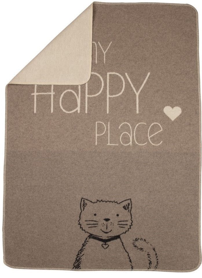 DAVID FUSSENEGGER Tierdecke Katzendecke 'my happy günstig online kaufen