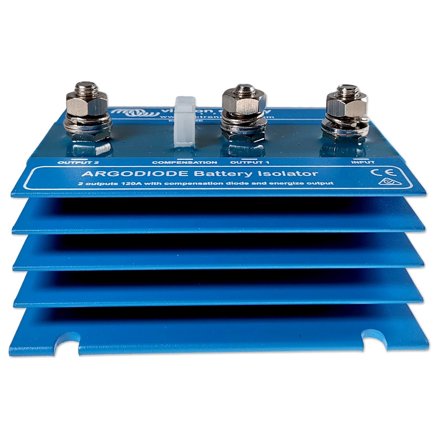 Victron Energy Batterie-Trennrelais Trenndiode, Victron Argodiode 120-2AC, 12-24V, 120A, 2 Batterien