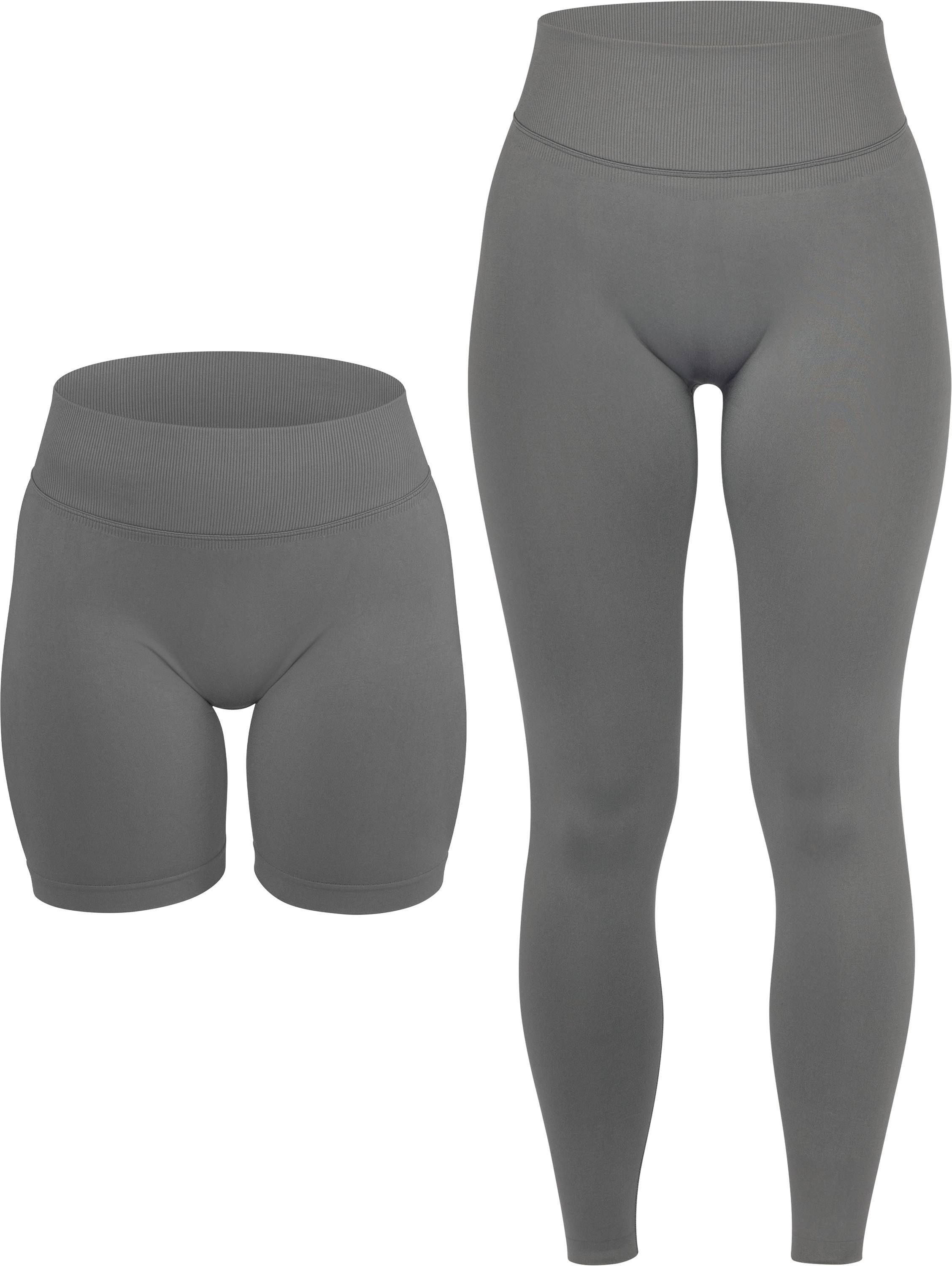 Circle Five Sportanzug, Blickdichte Leggings und Shorts im Set.