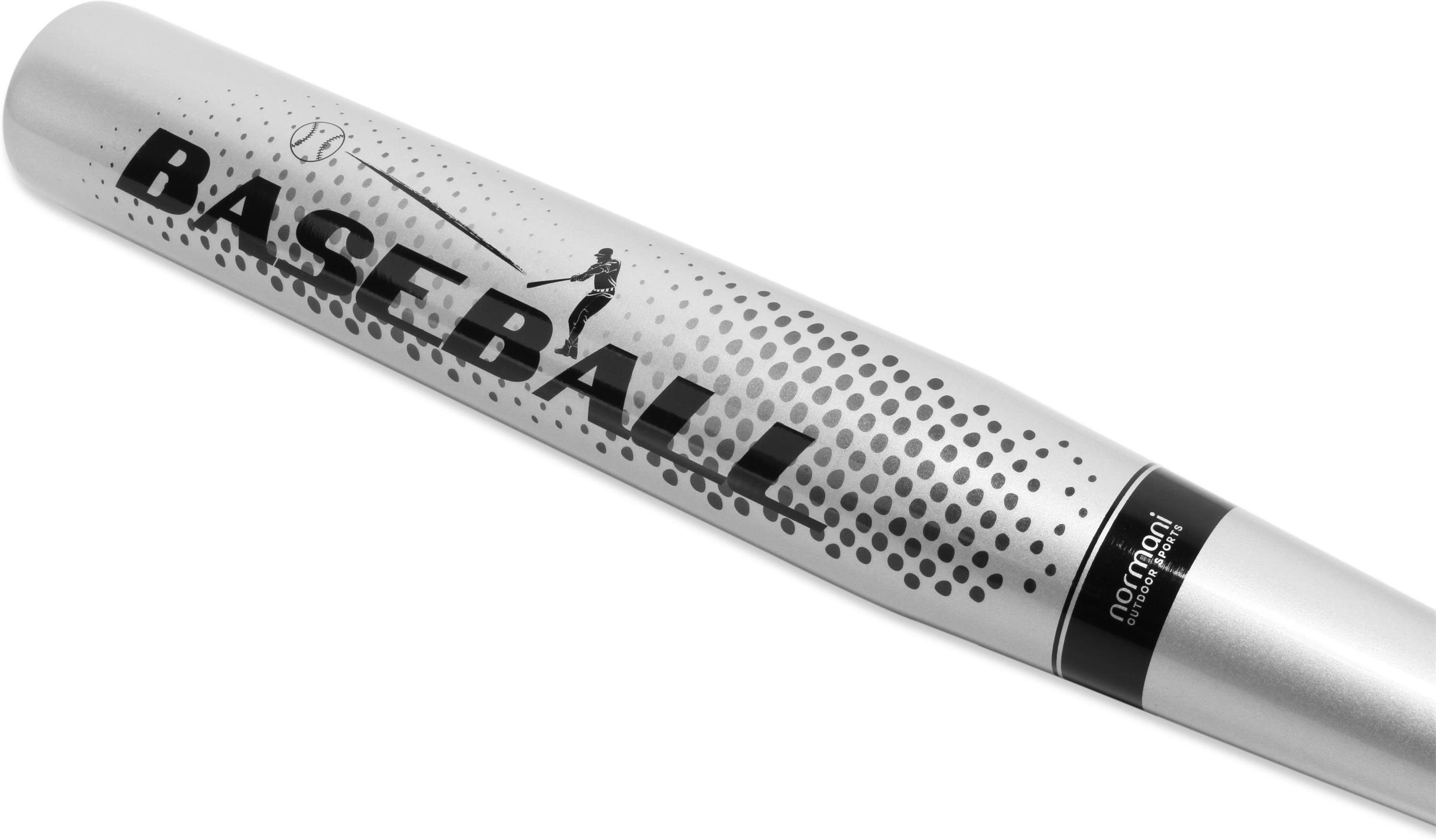 Baseball Spotter, sportlichem normani Aluminiumbaseballschläger Schwarz Design Zoll mit Baseballschläger 34