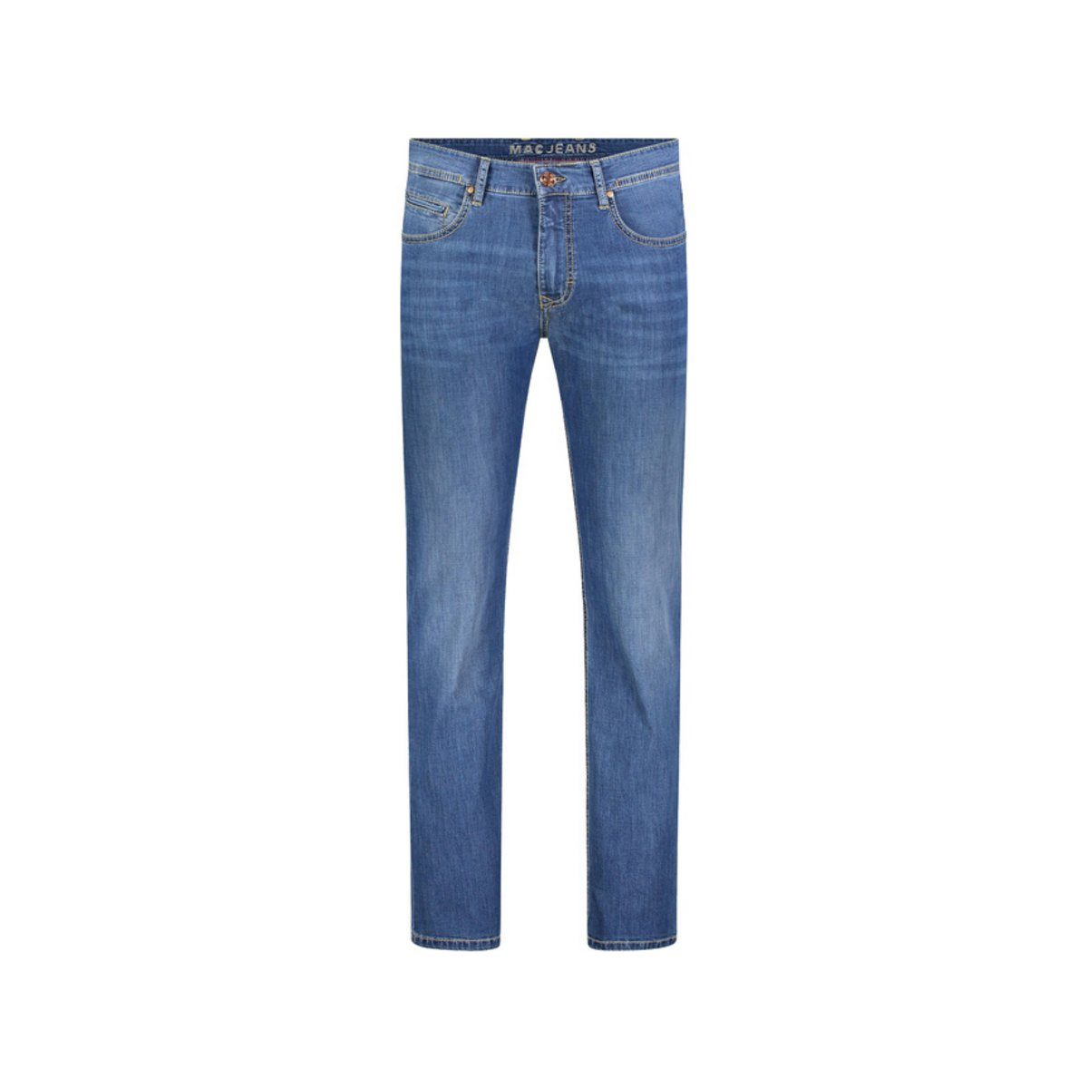 (1-tlg) MAC 5-Pocket-Jeans blau