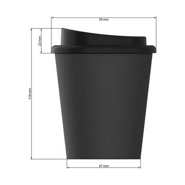 elasto Becher Bio-Kaffeebecher "Premium" small