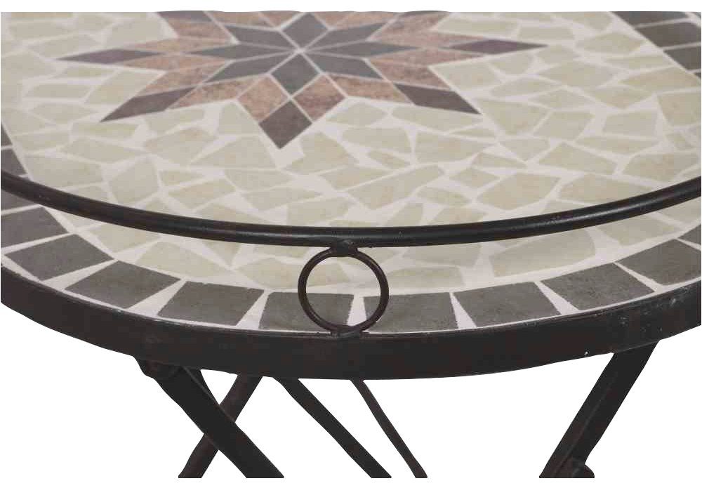 Siena Garden Gartentisch Stella, 68x41x60 cm