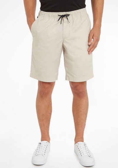 Tommy Hilfiger Stoffhose BROOKLYN PO POPLIN SHORT in schlichtem Design