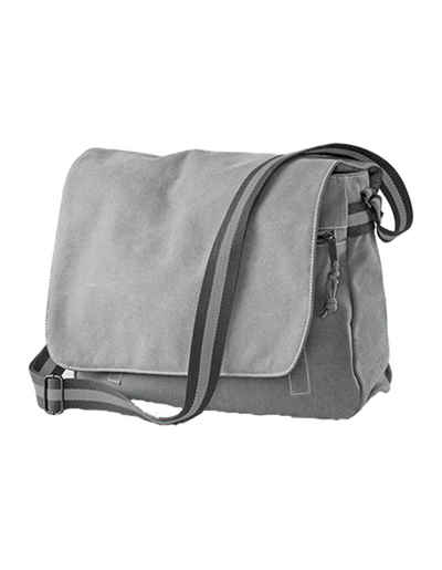 Quadra Schultertasche Canvas Umhängetasche / Schultertasche / Tasche im Vintage Look, 14L (40 x 30 x 12 cm)