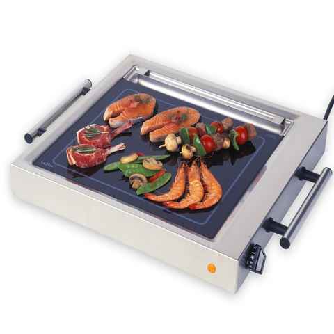 LeMax Elektrogrill LC-700, 2300,00 W, Made in Germany, Zubereitung ohne Kochgeschirr