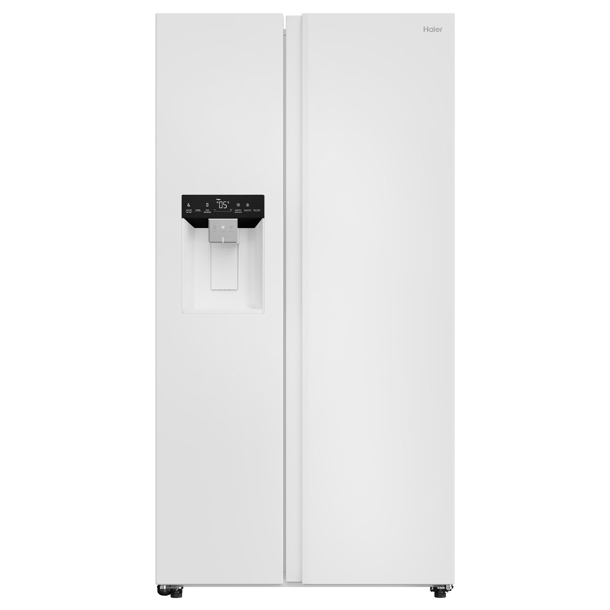Haier Side-by-Side HSW79F18DIGW, 177,5 cm hoch, 90,5 cm breit, Eis- und Wasserspender, My Zone Plus, hOn-App