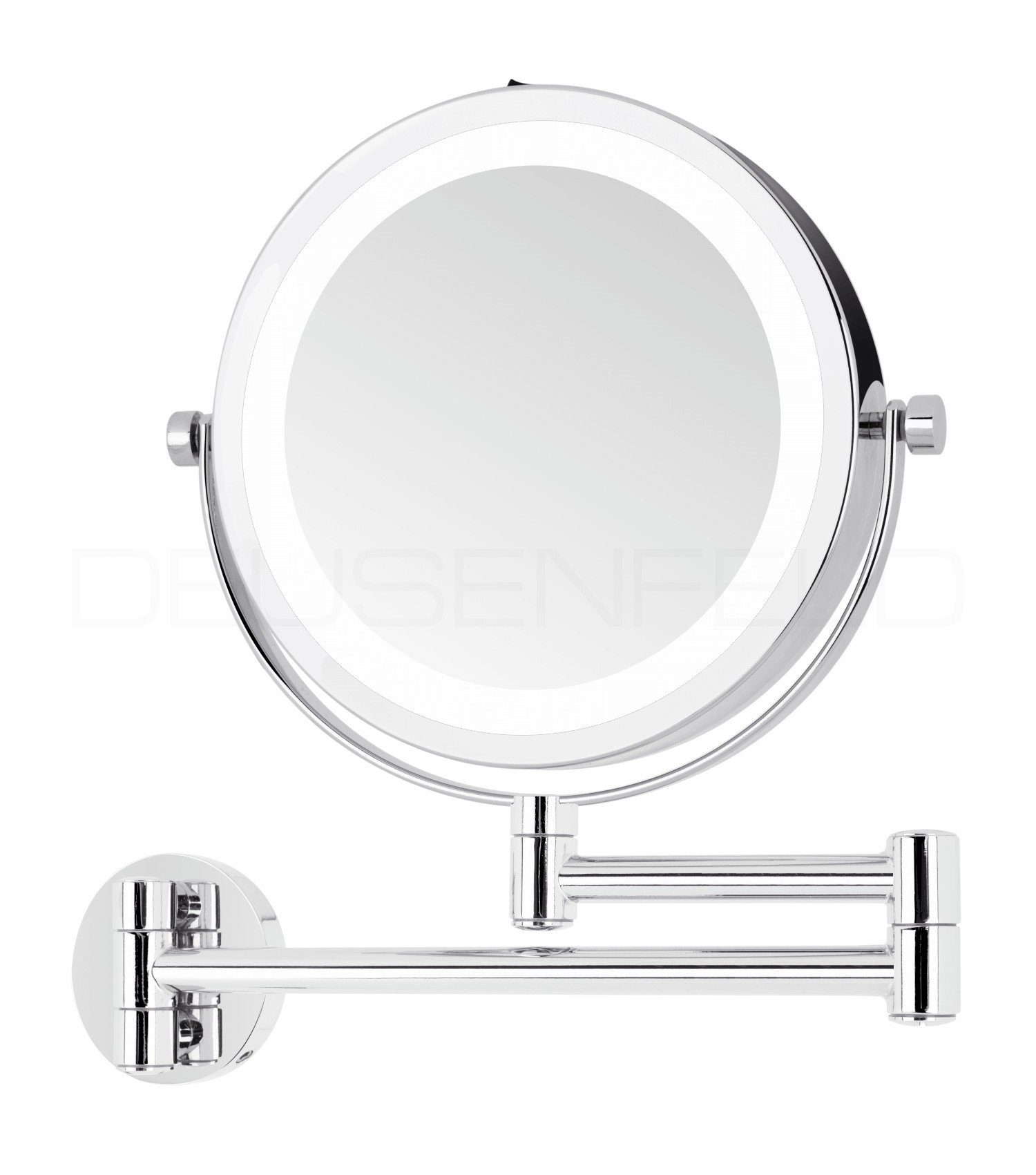 DEUSENFELD Kosmetikspiegel Batterie LED Doppel Wand Kosmetikspiegel WL7CB ( günstig online kaufen