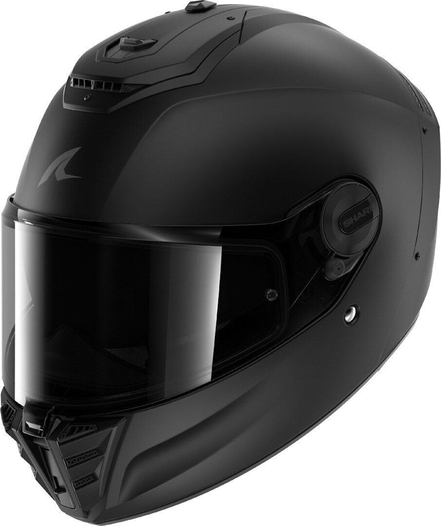 Shark Motorradhelm Spartan RS Dark Shadow Helm, vorbereitet für Kommunikationssystem,integriertes Sonnenvisier