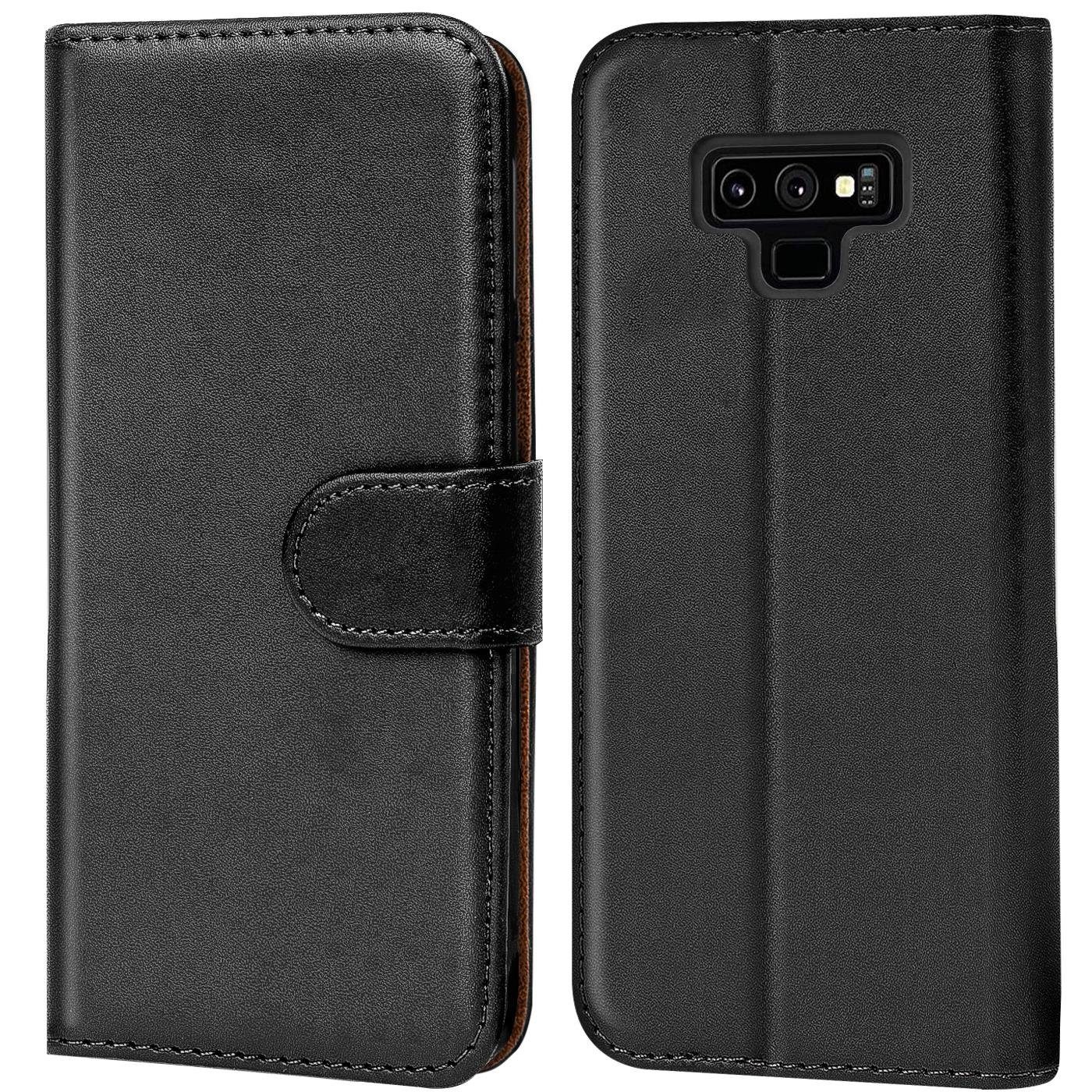 CoolGadget Handyhülle Wallet Klapp Tasche Book Case für Samsung Galaxy Note 9 6,4 Zoll, Hülle Klapphülle Flip Cover Etui Schutzhülle