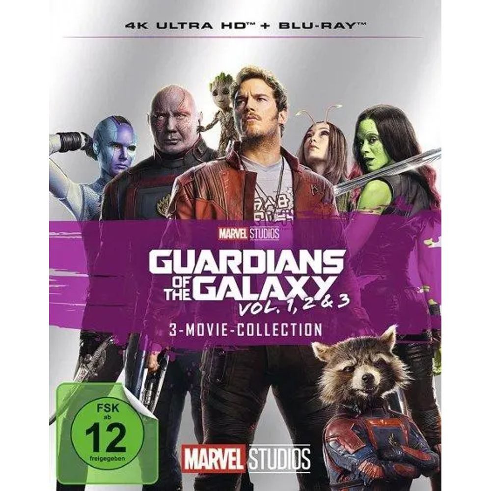 Leonine Blu-ray Guardians of the Galaxy 3-Movie-Collection UHD + Blu-ray