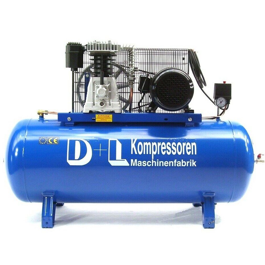 Apex Kompressor Werkstattkompressor 880 l/min PS Druckluft 7,5 Kompressor 400V 500L