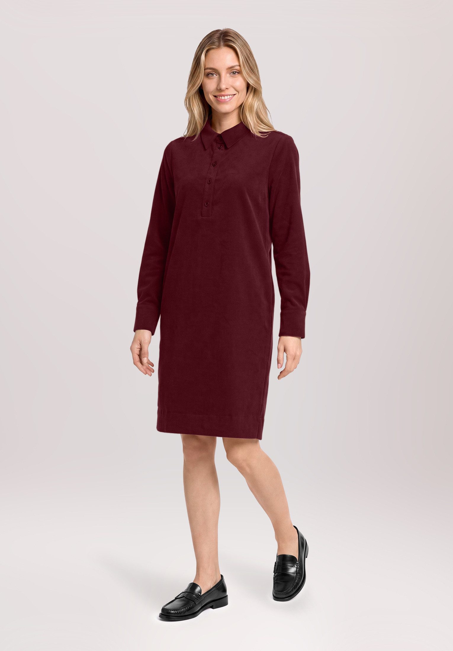 Betty&Co Druckkleid Damen mit Kragen