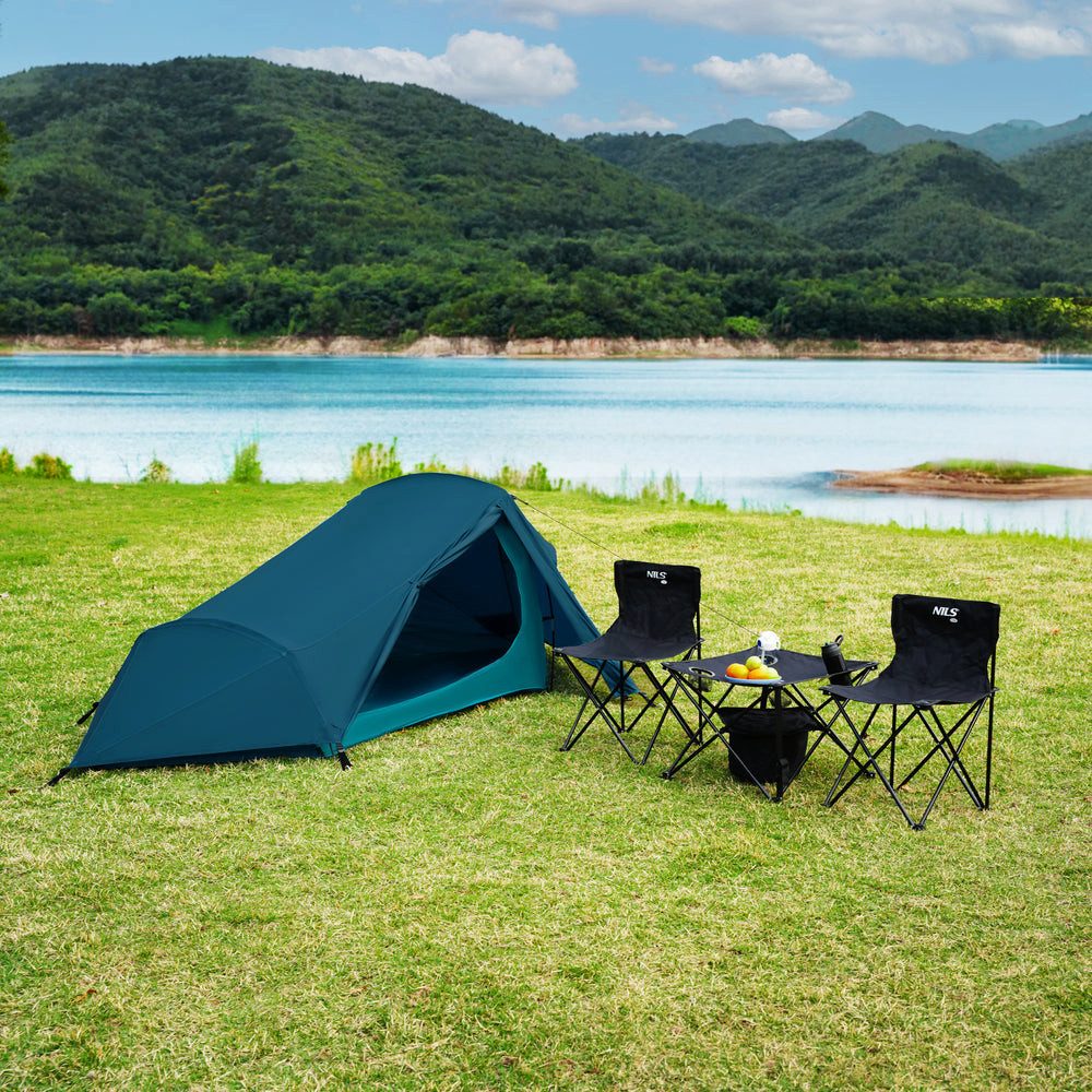 NILS CAMP Biwakzelt Trekkingzelt Campingzelt Tunnelzelt, Personen: 2 (Spar-Set, 1 tlg., 300 x 220 cm ultraleicht), Ultraleicht, wasserdicht, 2 Personen, Moskitonetz