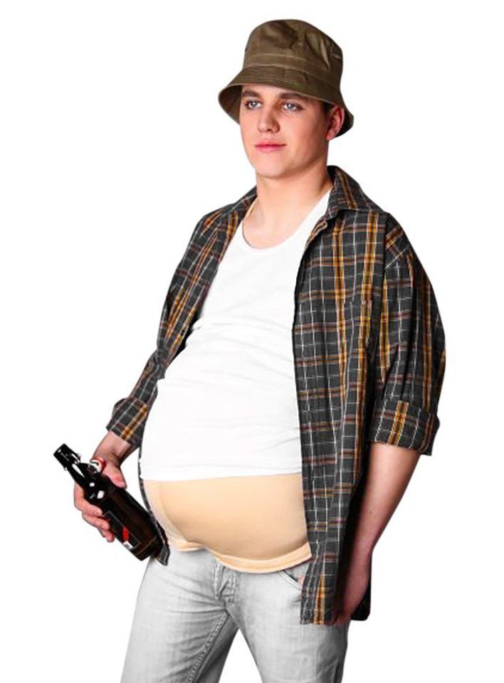 Rast Imposta Kostüm Bauch Attrappe, Pfundig und kugelrund: der Bauch zum Umbinden