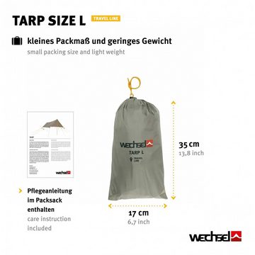 Wechsel Tents Tarp-Zelt »Tarp L - Travel Line - Universal Zeltdach, 400 x 435 cm«