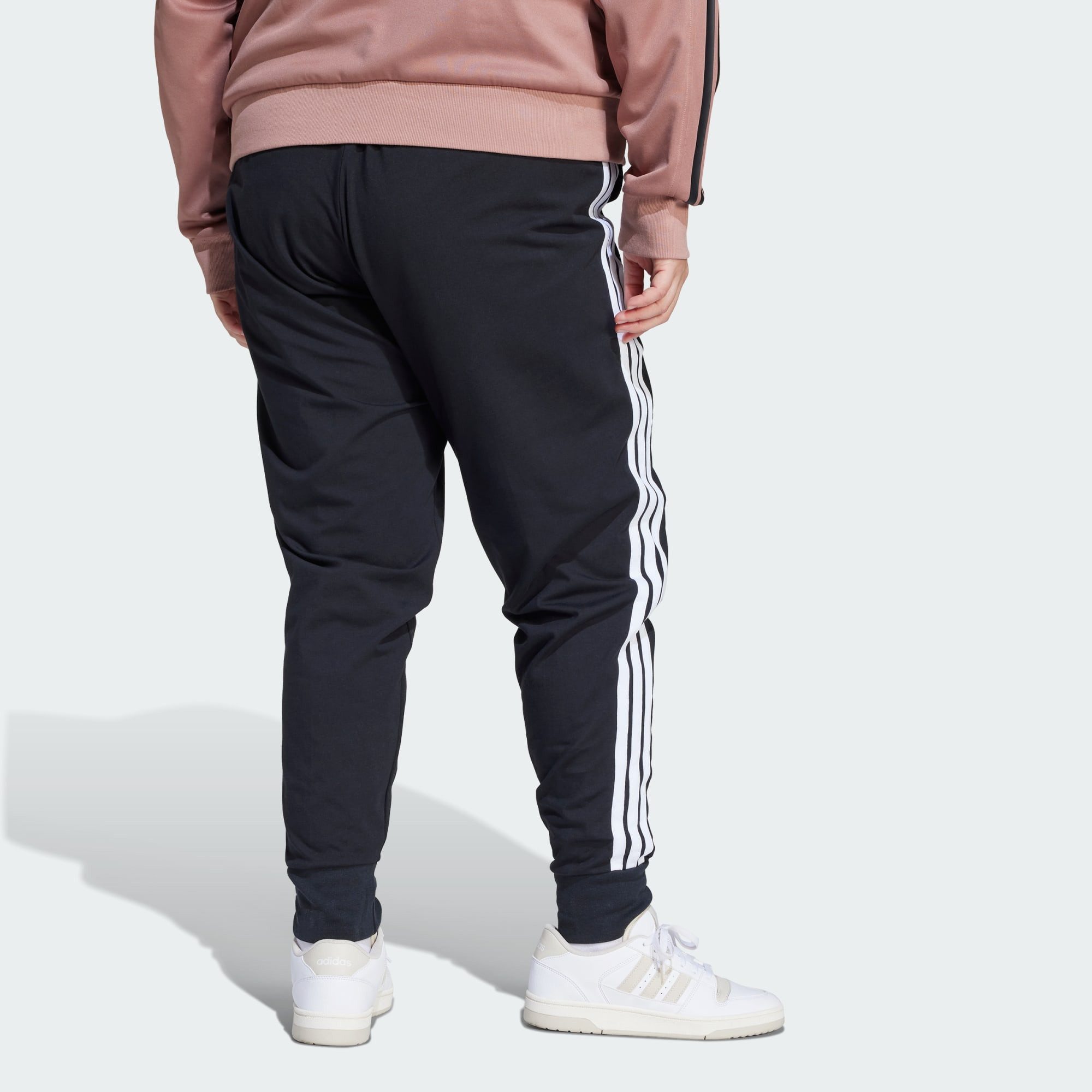 adidas Sportswear Jogginghose ESSENTIALS 3-STREIFEN JOGGER-HOSE (GROSSE GRÖSSEN) (1-tlg)