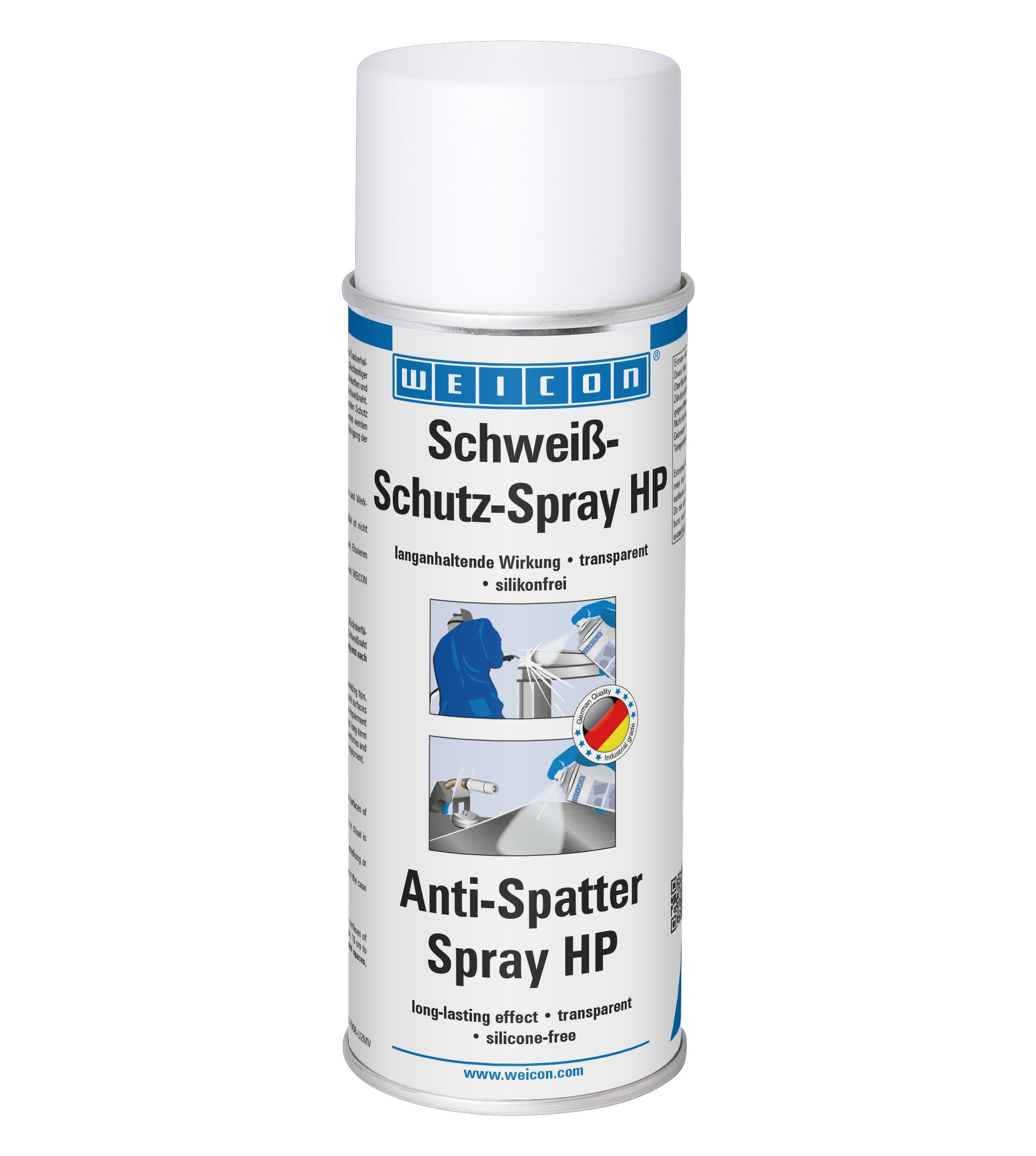 WEICON Formen-Trennspray Schweißschutz-Spray HP, 0.4, schützt vor der Anhaftung und Einwirkung von Schweißspritzern