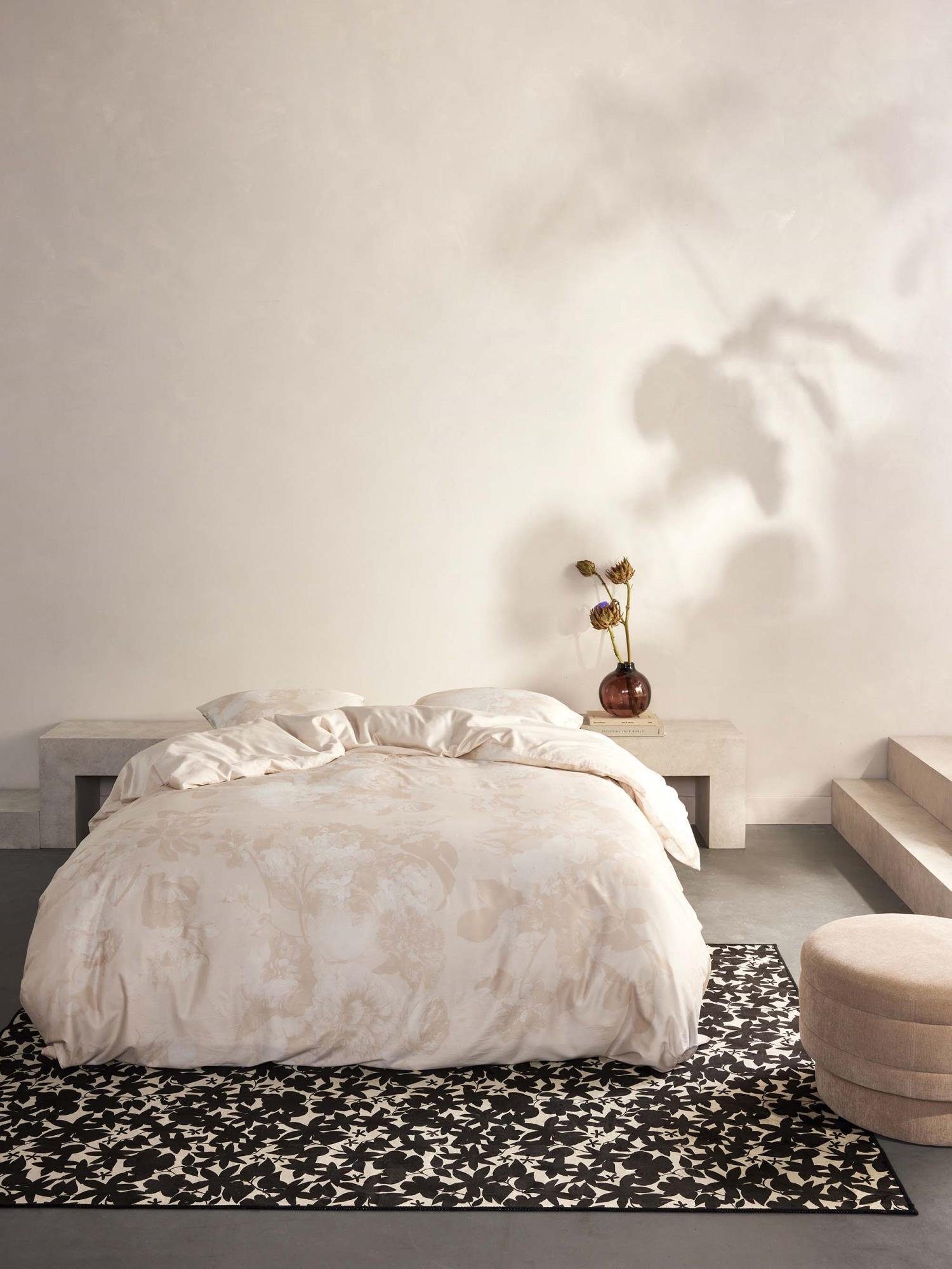 Essenza Bettwäsche Floor, Satin, 2 teilig, mit floralem Muster günstig online kaufen