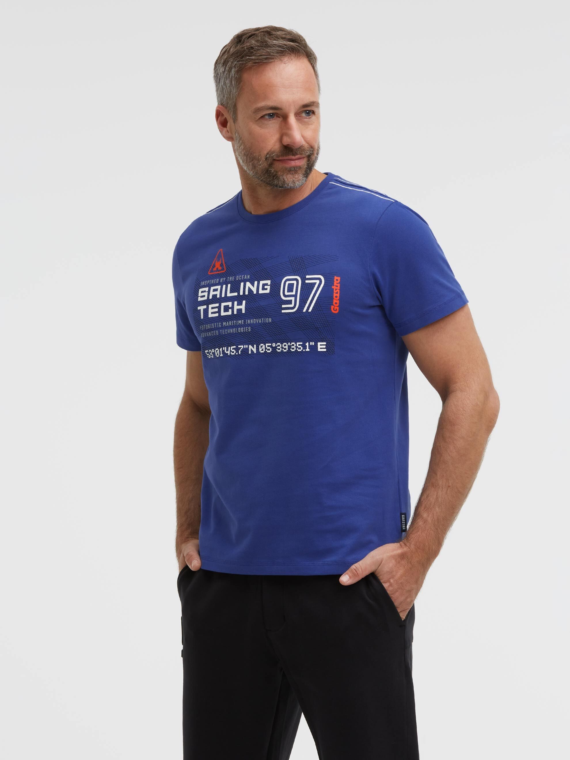 Gaastra Rundhalsshirt mit Kontrastnähten