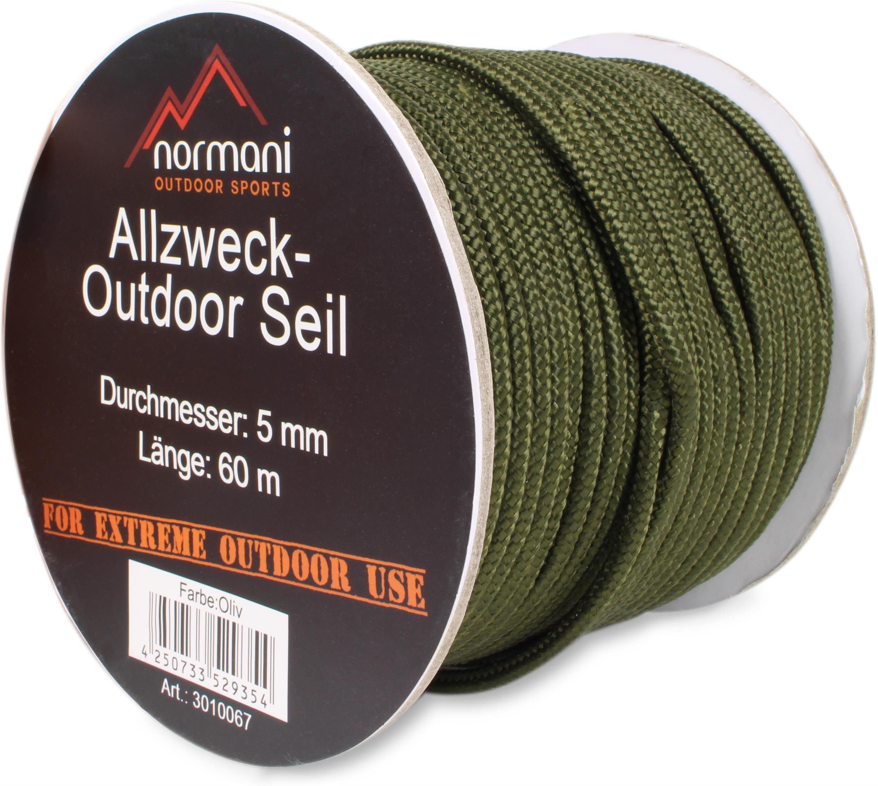 normani Allzweck-Outdoor-Seil 5 mm x 60 günstig online kaufen