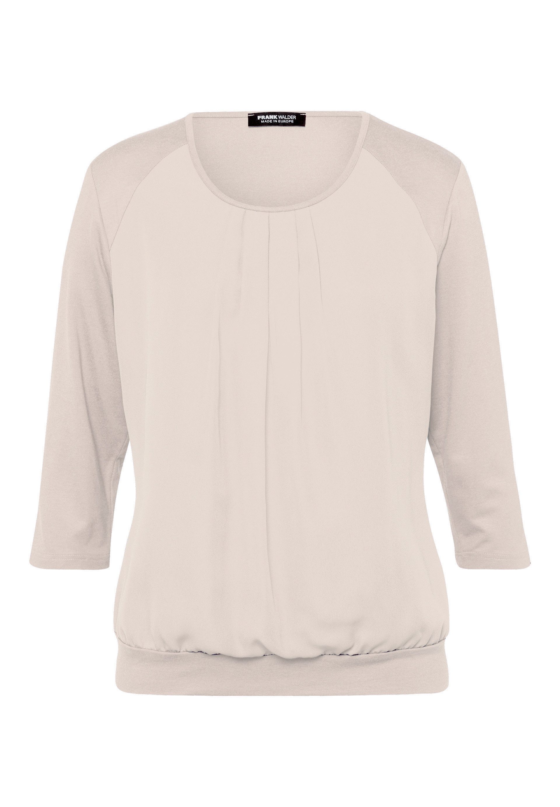 FRANK WALDER Blusenshirt im Materialmix günstig online kaufen