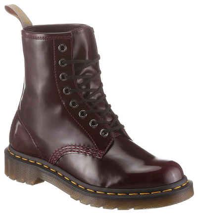 DR. MARTENS 1460 Vegan Schnürboots, Blockabsatz, Schnürschuh, Stiefelette in veganer Verarbeitung