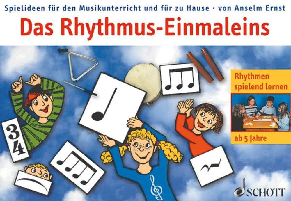 Schott Verlag Spiel Das Rhythmus-Einmaleins (Lernspiel)