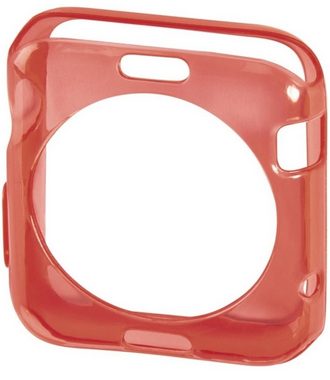 Hama Handyhülle Schutzhüllen-Set für Apple Watch 38mm Series 0-3, für Apple Watch 38mm Series 0 1. Generation Series 1 2 2. Gen 3 3. Gen