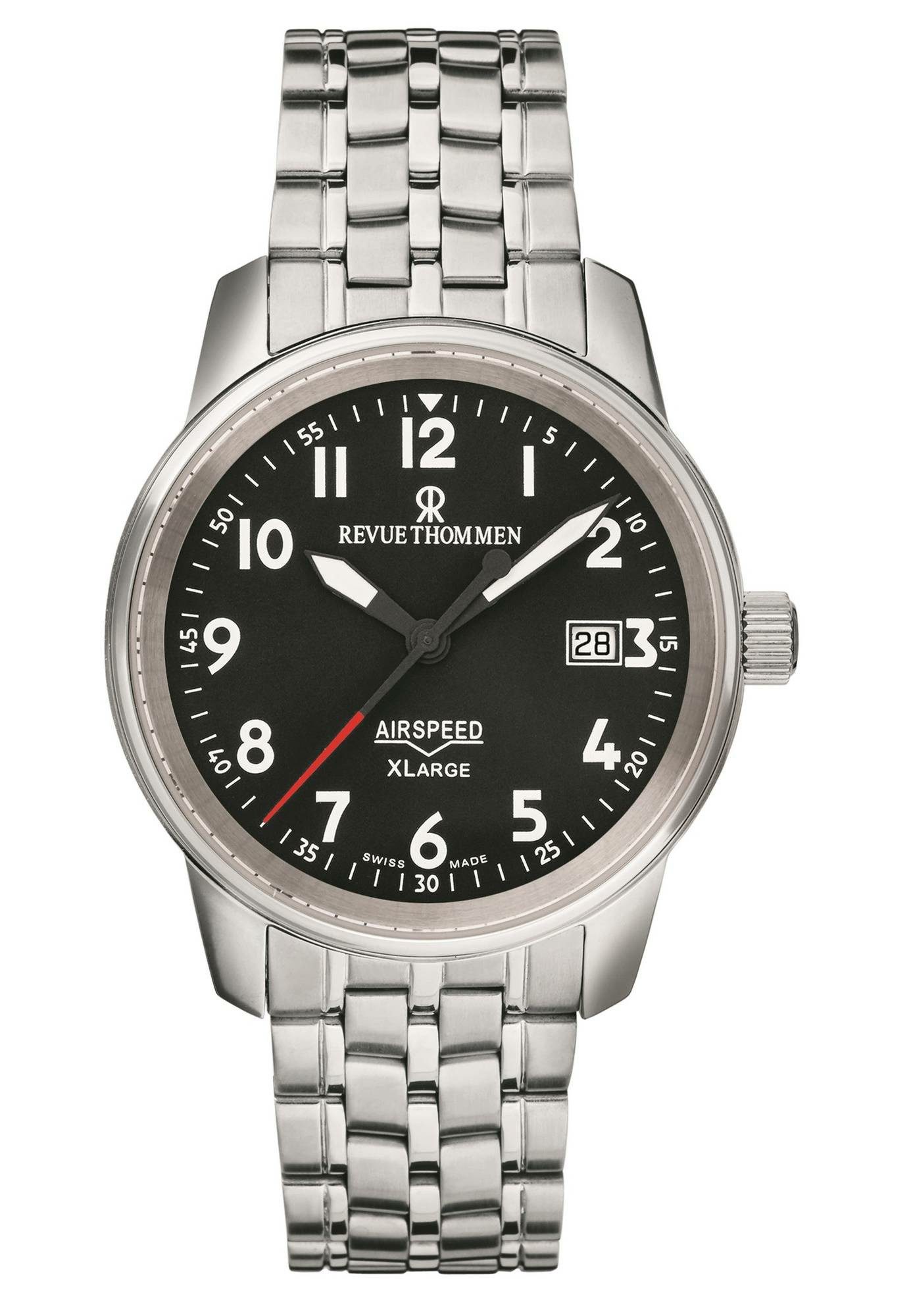 Revue Thommen Mechanische Uhr Analoguhren für Herren, (1-tlg., Mechanische Uhr)