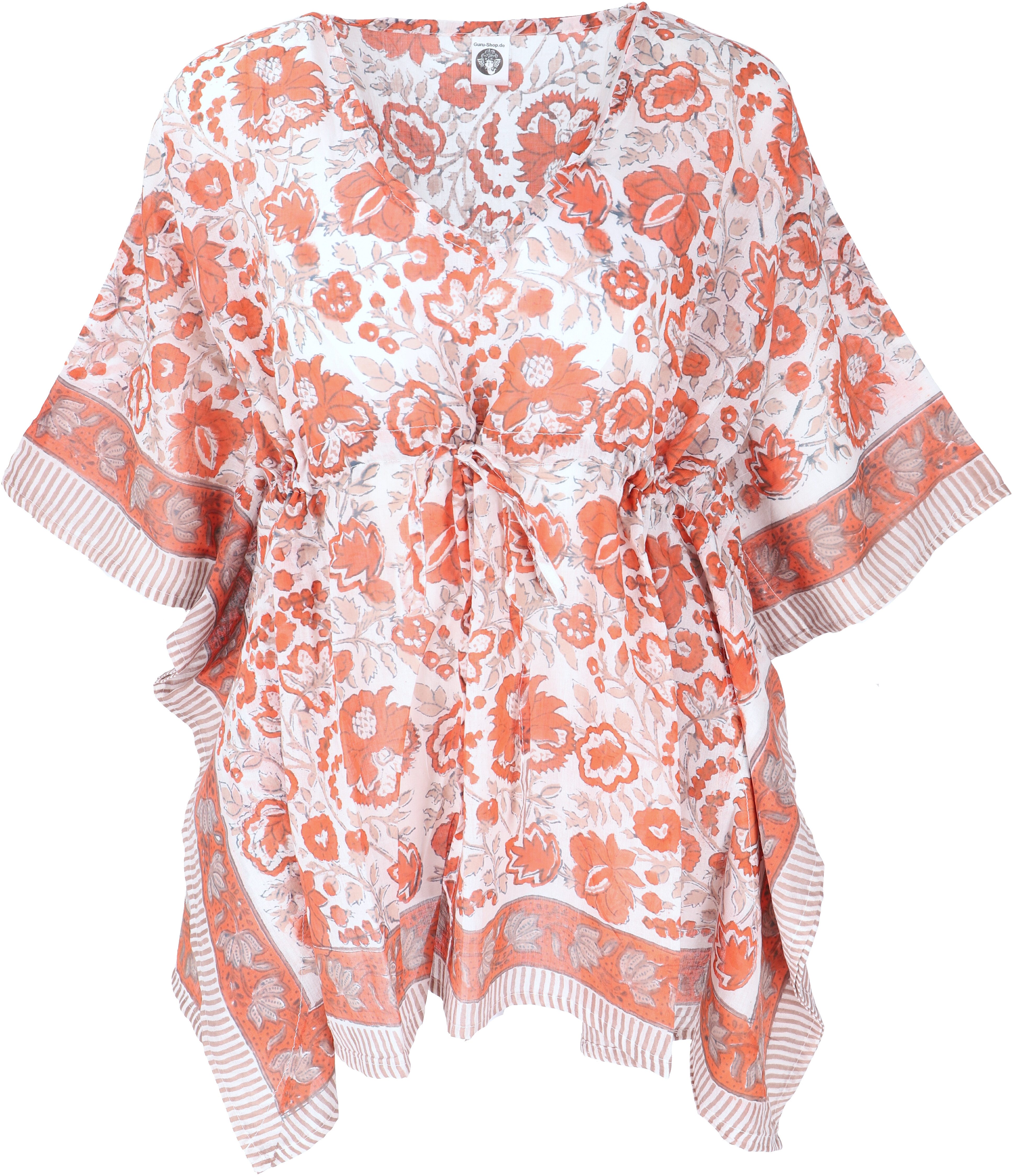 Poncho Hippie Chic Ethnique Unisexe à Capuche - 100% Coton, Style Goa Tendance