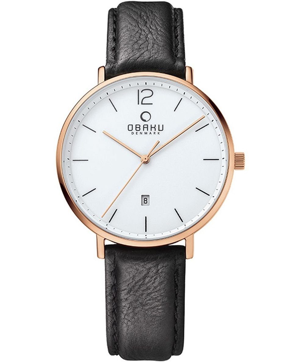 Obaku Quarzuhr Obaku V181GDVWRB Herrenuhr Toft