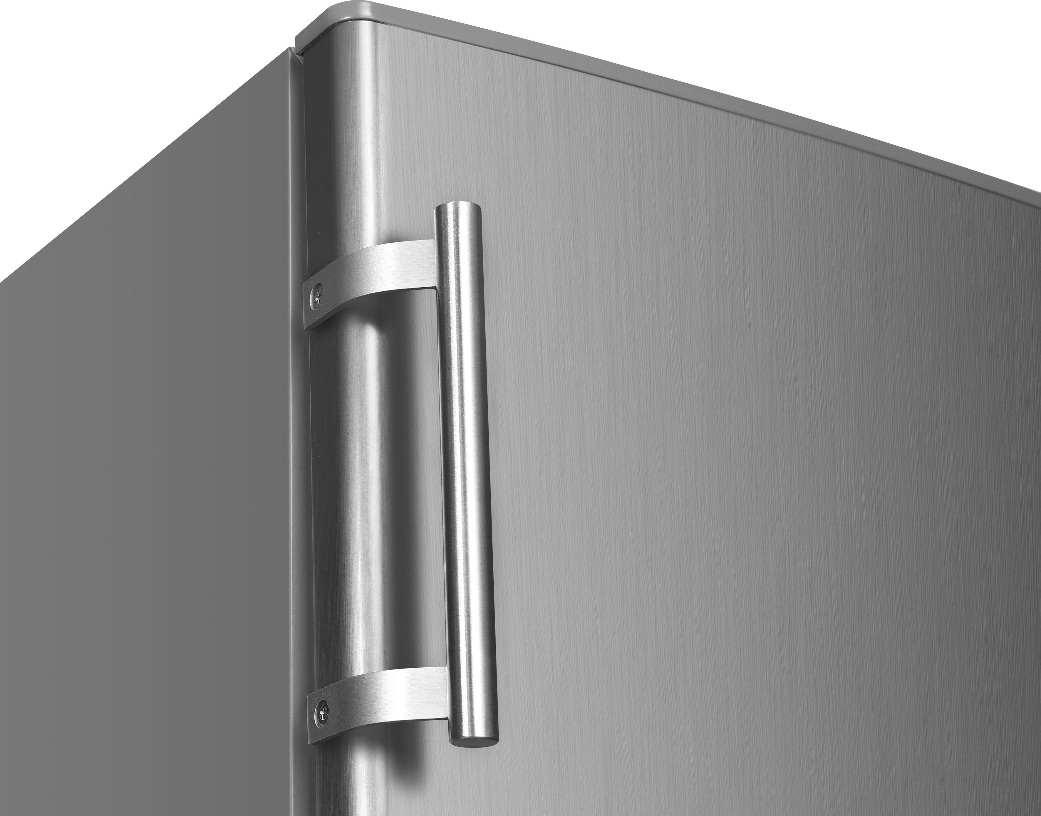Hanseatic Kühlschrank HKS14355EI, 142,6 cm edelstahl optik breit cm hoch, 54,4