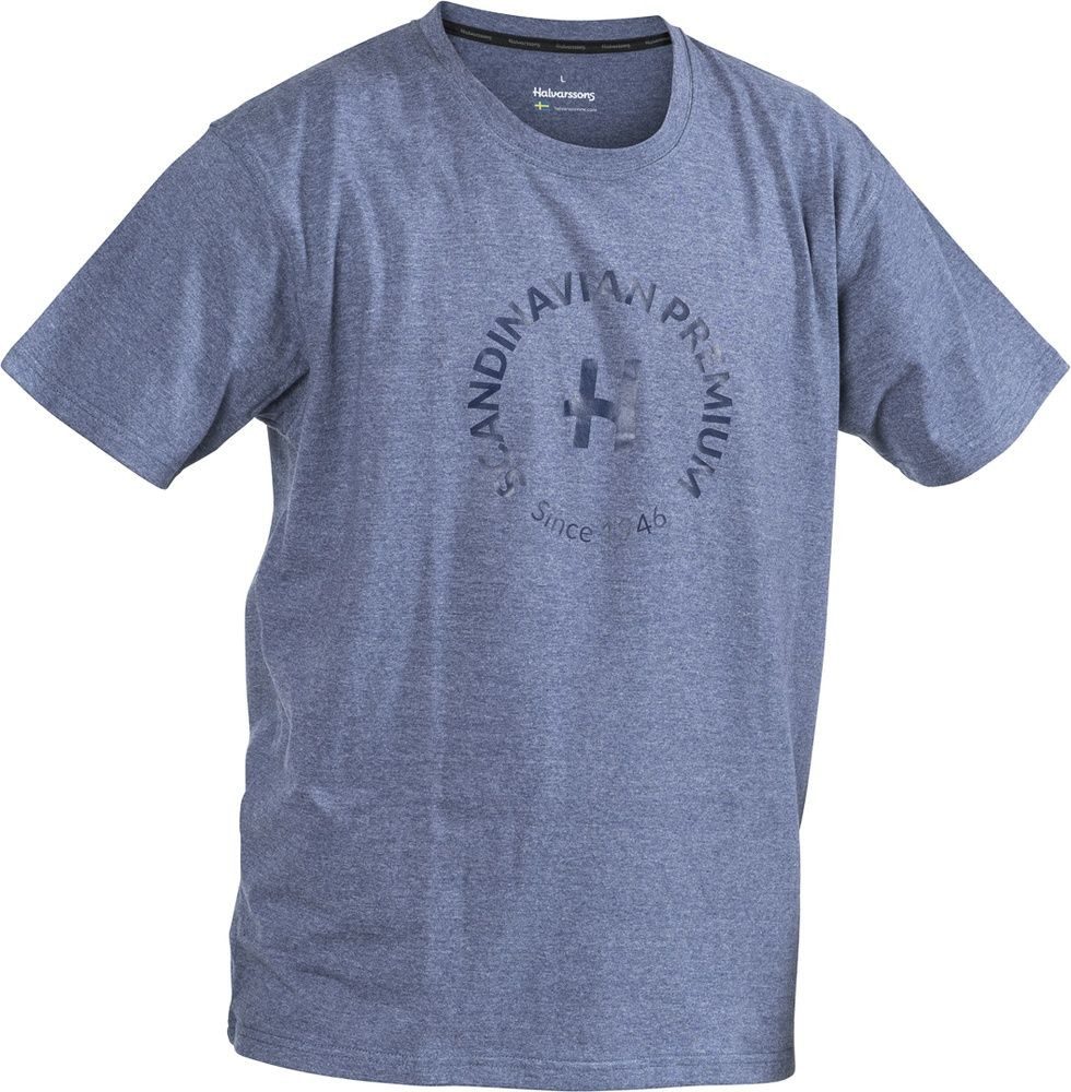 Halvarssons T-Shirt T-Shirt H Tee Blue