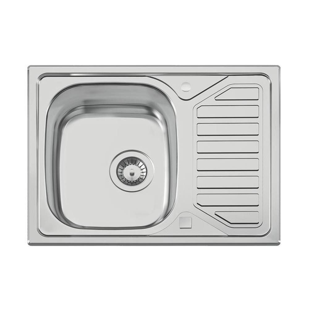Naber Edelstahlspüle Nava 1 Edelstahl, 65/50 cm