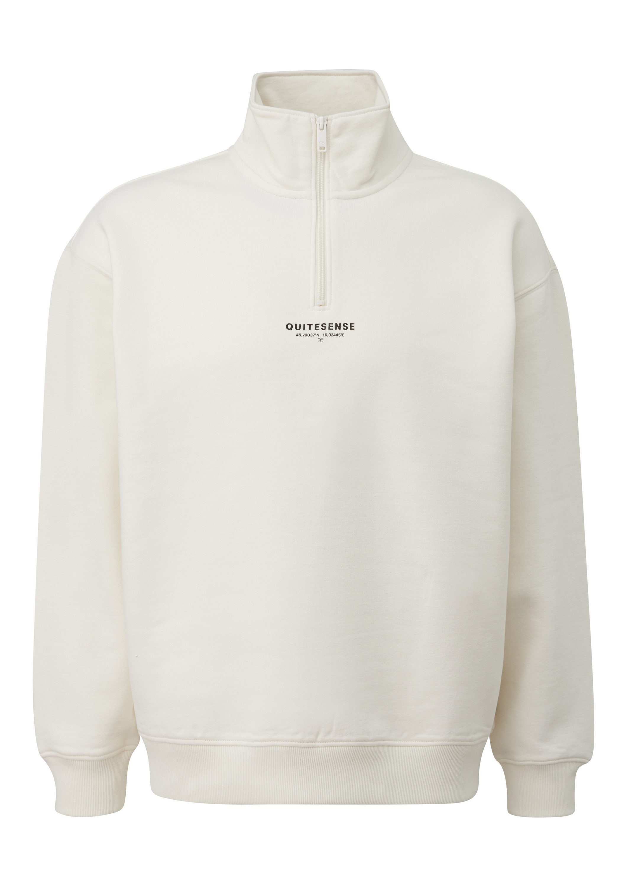 QS Sweatshirt Sweatshirt Sweat-Troyer günstig online kaufen