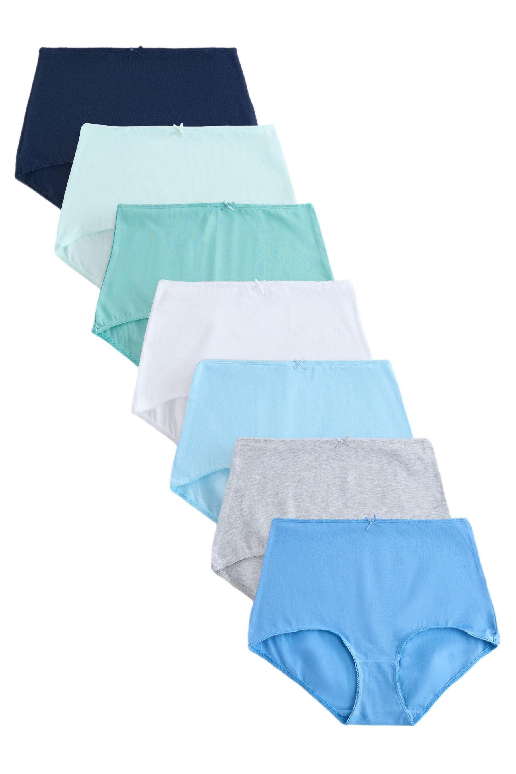 Taillenslip Slips mit hohem Baumwollanteil, 7er-Pack, voll