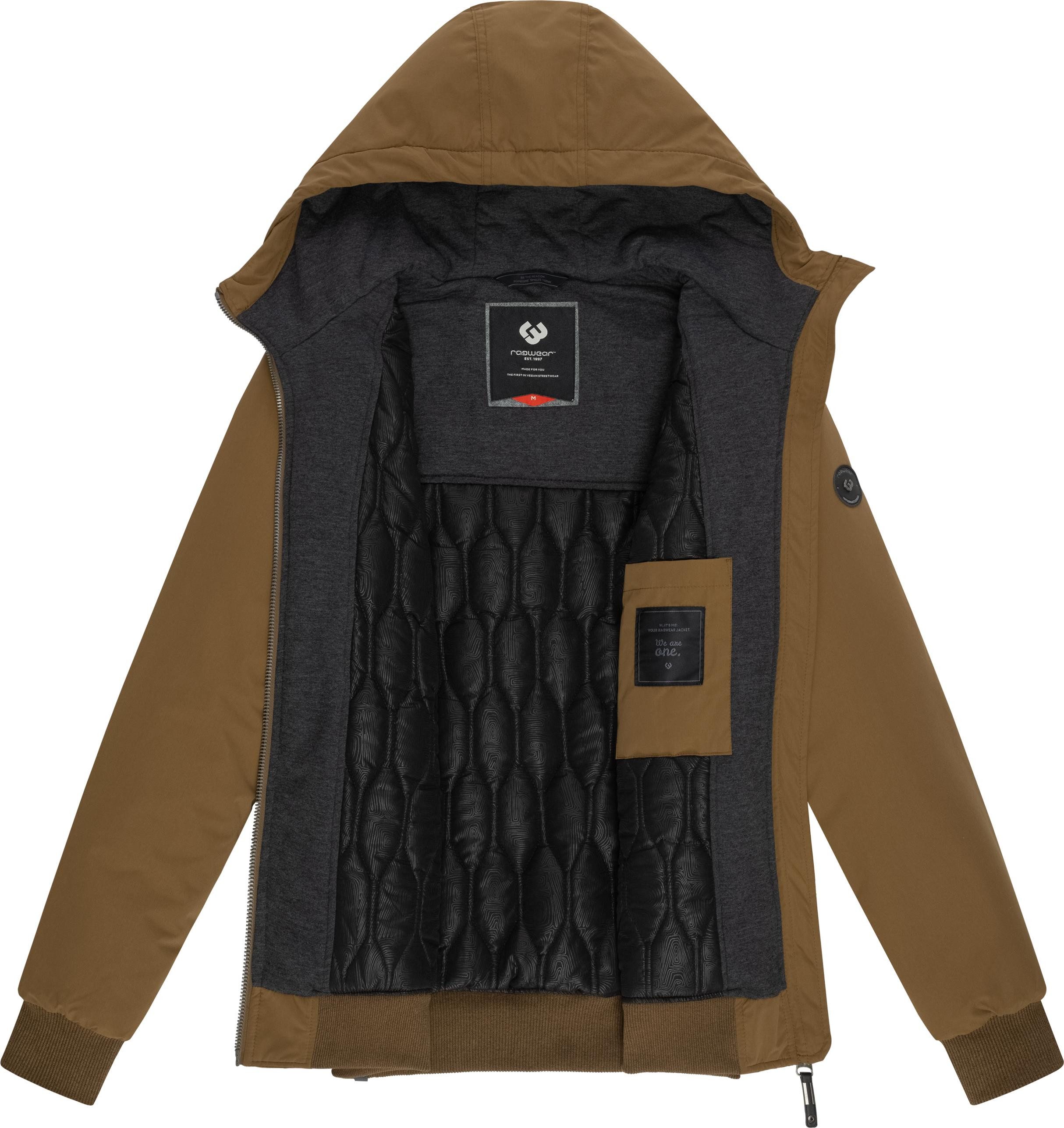 Ragwear Winterjacke Maddy stylische Herren Outdoorjacke mit großer Kapuze – Bild 4 von 5