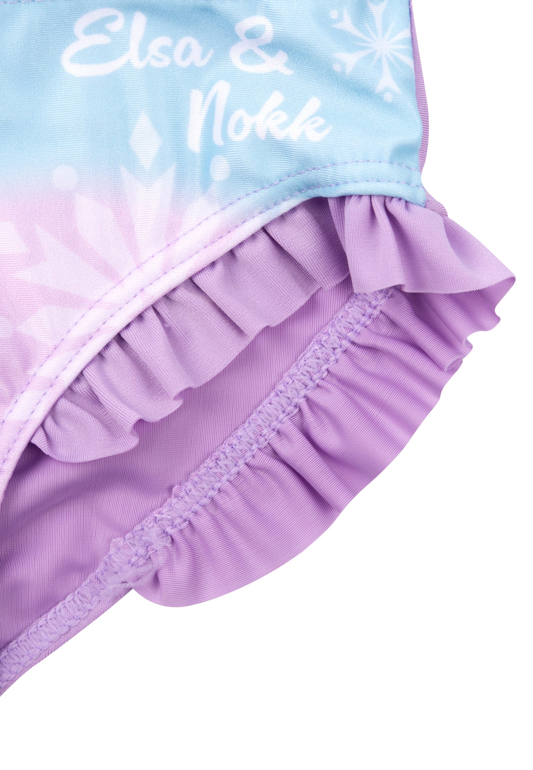 United Labels® Tankini Disney - Die Eiskönigin - Frozen - Elsa, Zweiteiler