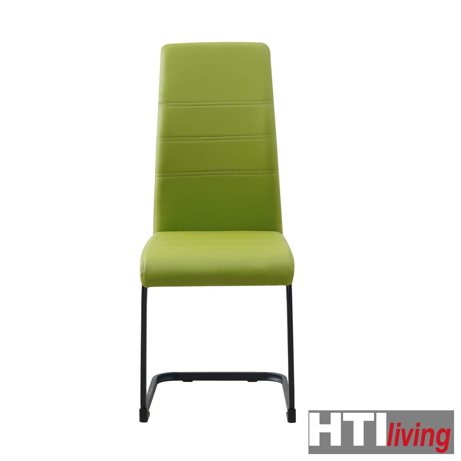 HTI-Living Freischwinger Schwingstuhl SallyP PU Grün günstig online kaufen