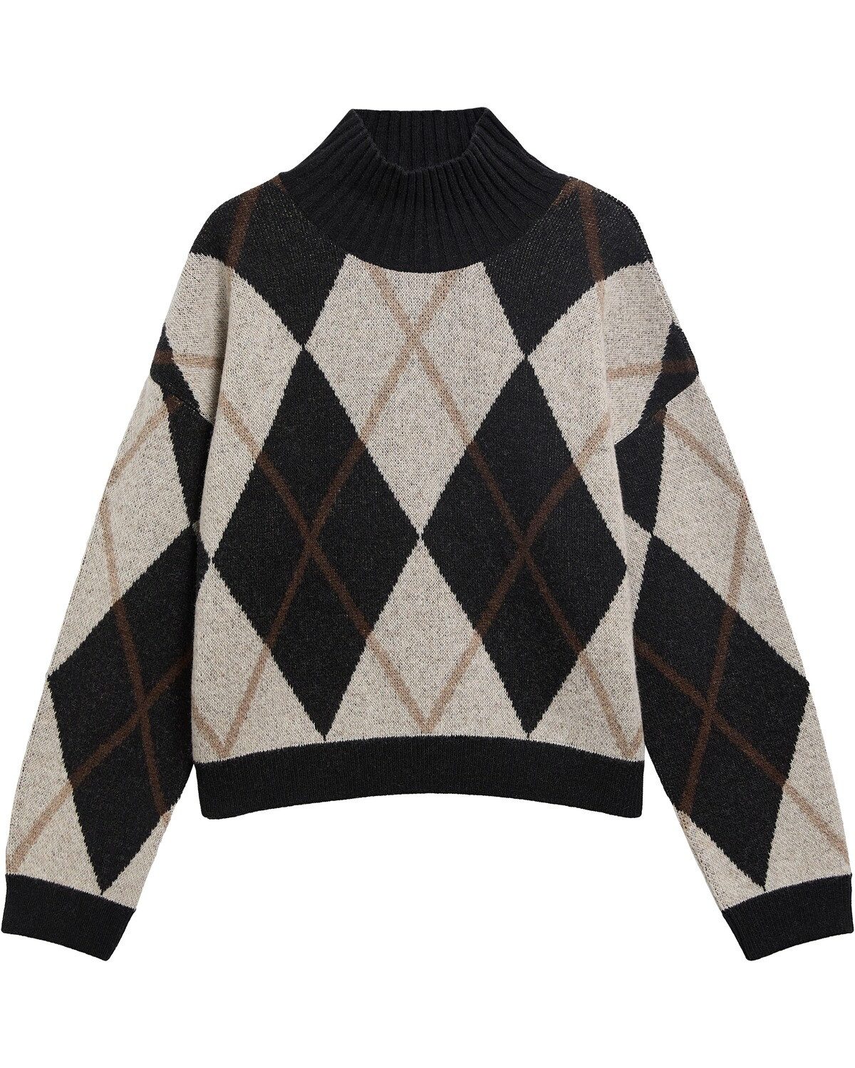 Barbour Strickpullover Stehkragenpullover Marlow Knitted
