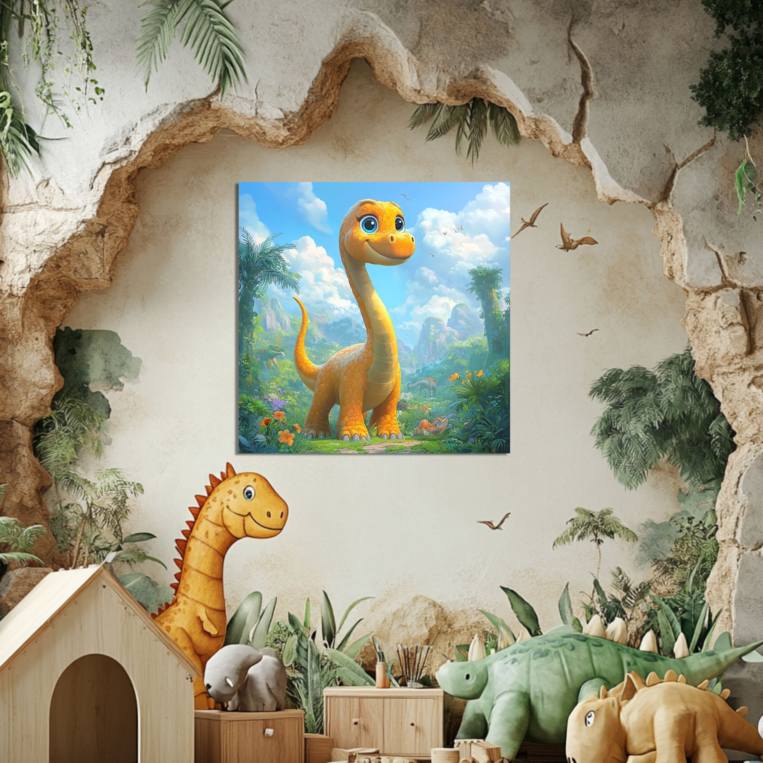 DARO Design Leinwandbild Modern Abstrakt Wandbilder XXL Wandbild Wand Deko Leinwand Bilder