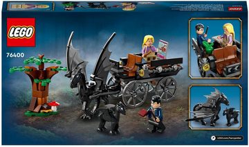 LEGO® Konstruktionsspielsteine Hogwarts™ Kutsche mit Thestralen (76400), LEGO® Harry Potter, (121 St), Made in Europe