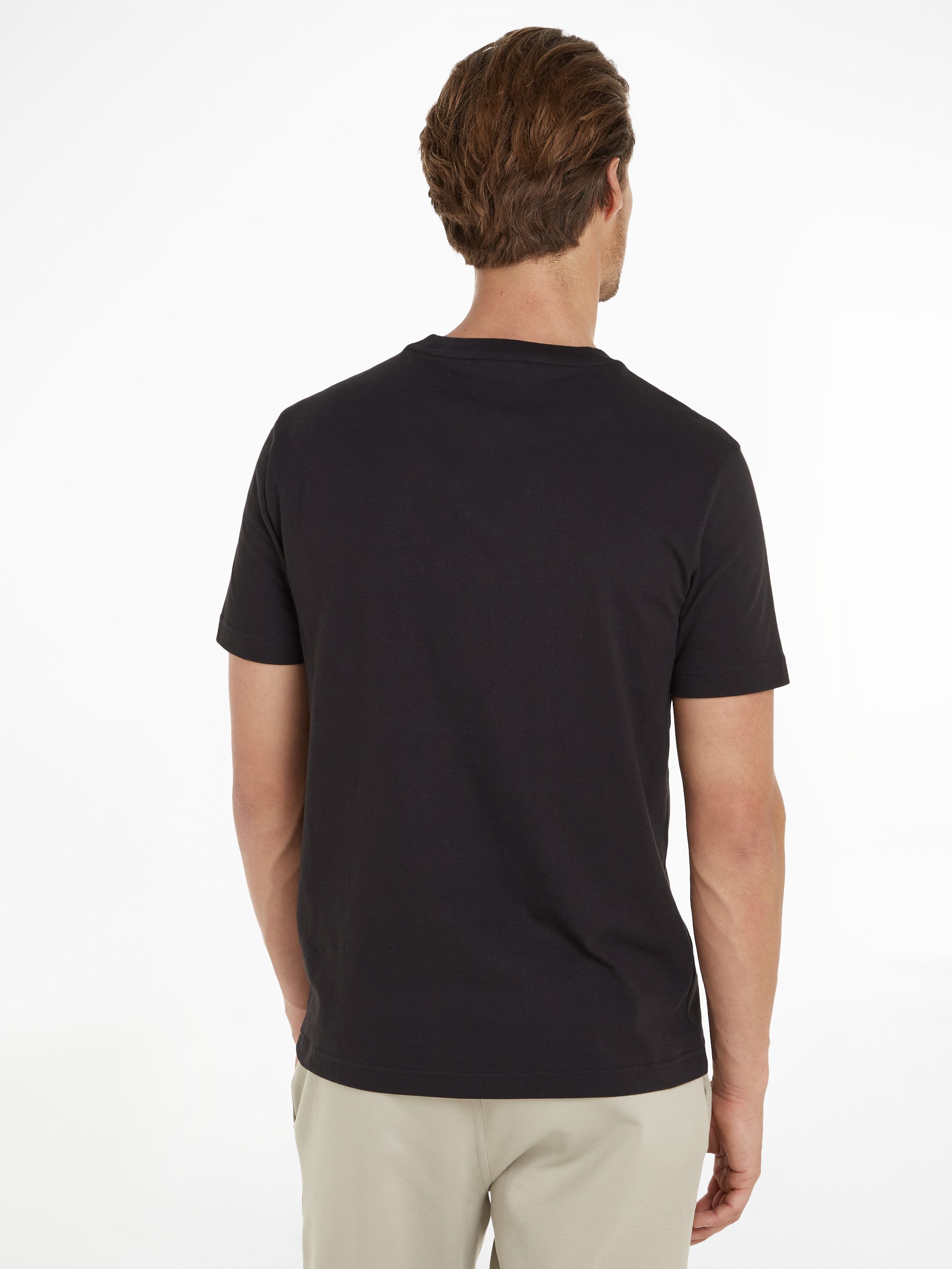 Calvin Klein T-Shirt FLOCK LOGO T-SHIRT mit Logoschriftzug günstig online kaufen